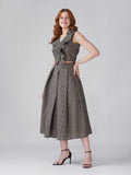 Vintage Muse Gingham Co-Ord Set
